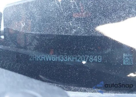 2019 Honda Cr-V Lx z USA, uszkodzony, nr VIN 2HKRW6H33KH207849